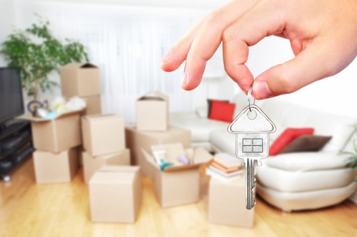 Moving truck service for homes and businesses in Soho central London