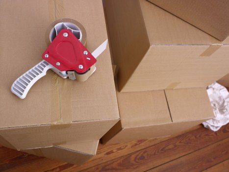 Careful packing and loading for a central London removal